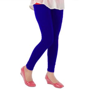 Blue colour ankle length leggings by Tarsi