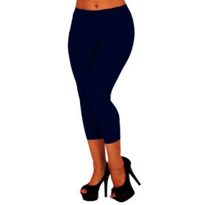 Navy blue capri leggings by Tarsi