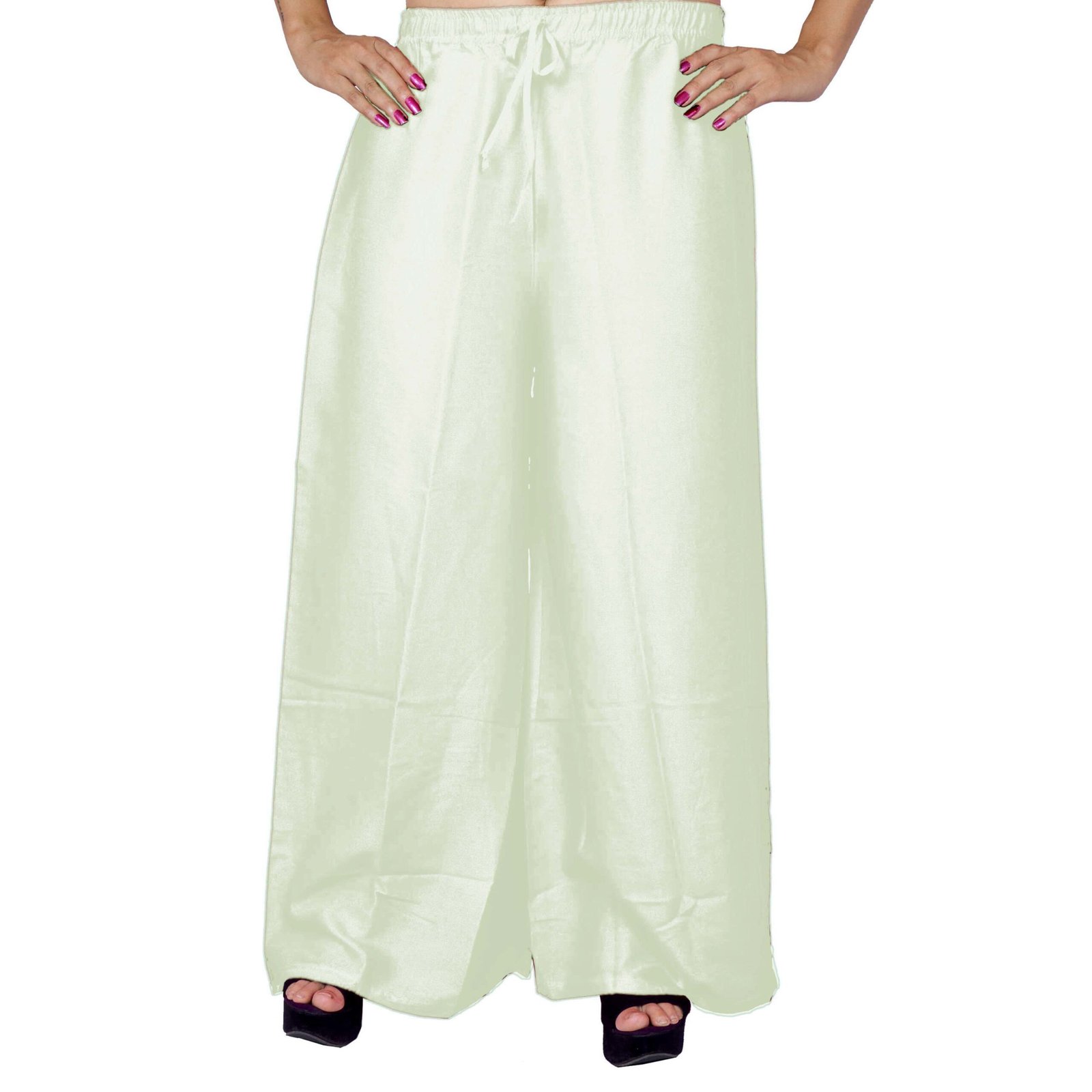 Ranvir Regular Fit Women Cream Trousers - Buy Ranvir Regular Fit Women  Cream Trousers Online at Best Prices in India | Flipkart.com
